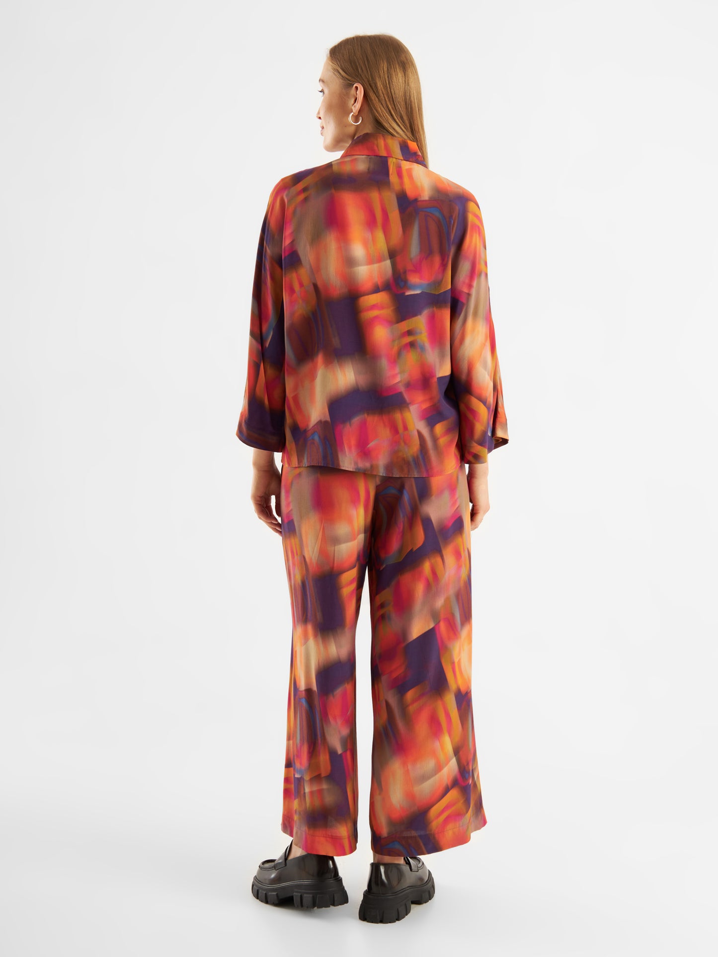 Printed Trousers Lara Solar Sunrise