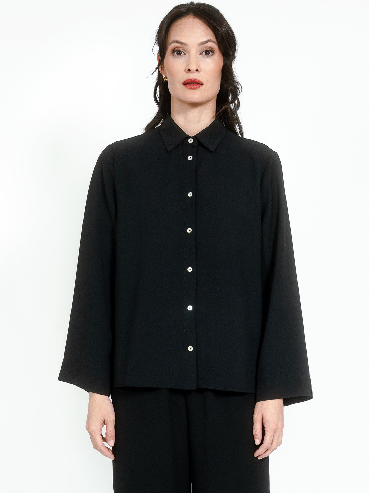 Recycled Shirt New Wide Button